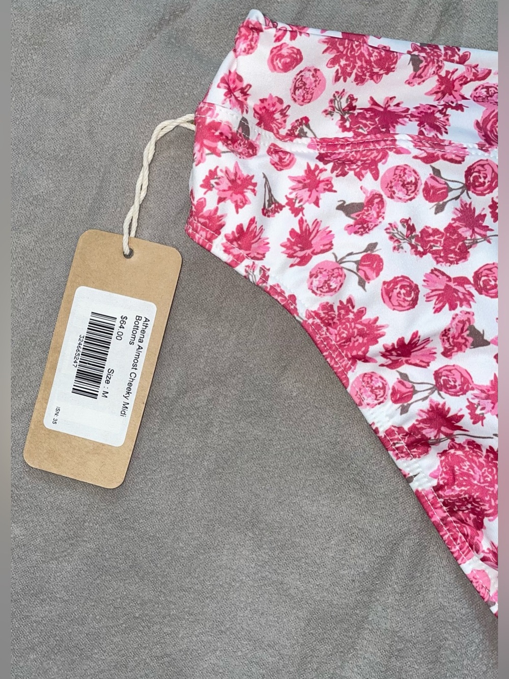 Albion Swim NEW NWT Women’s Athena Floral Bikini Set Almost Cheeky Midi Bottom - Picture 15 of 15